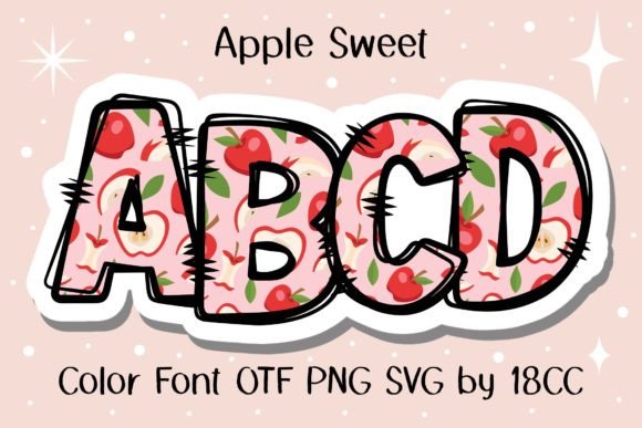 Apple Sweet: A Font That Adds Charm to Every Craft Project