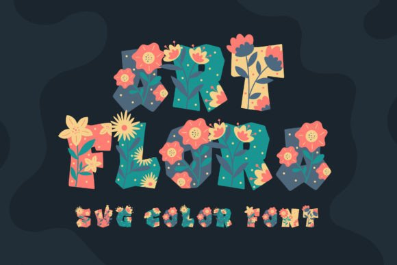 Art Flora: A Font for Creative Web Design