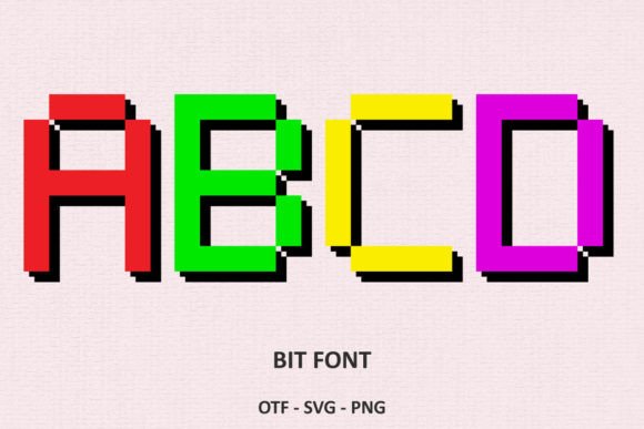 Bit Font: A Digital Typographic Gem for Web Designers