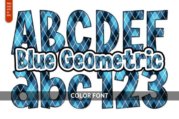 Blue Geometric: A Font That Adds Playfulness and Professionalism