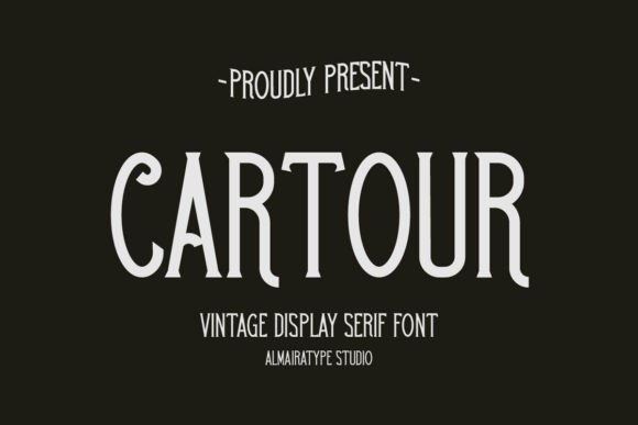 Cartour: A Serif Font for Editorial Elegance