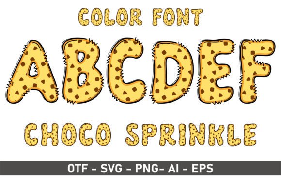 Choco Sprinkle: A Font That Adds Sweetness to Digital Design
