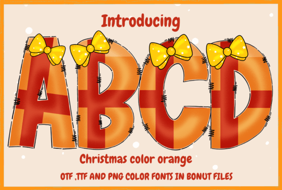 Christmas Color Orange: The Font That Makes Your Message Shine
