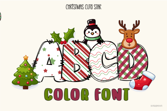 Christmas Cute Star: A Font That Adds Festive Flair