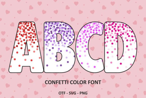 Confetti Color: A Vibrant Font for Dynamic Web Design