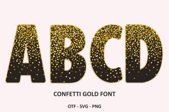 Confetti Gold: The Font That Elevates Your Brand
