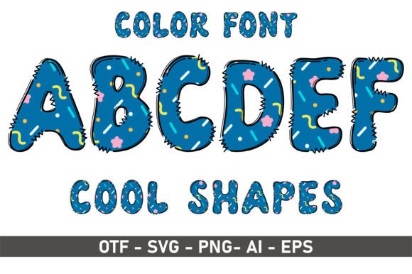 Cool Shapes Font: A Playful Touch for Editorial Design