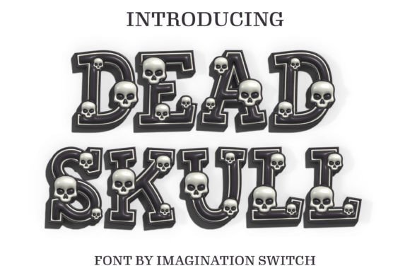 Dead Skull 3d: A Powerful Font for Branding and Design