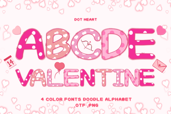 Dot Heart: A Versatile Font for Creative Crafters