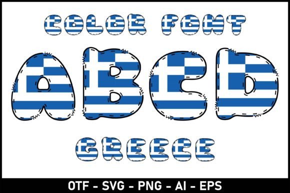 Greece: A Playful Font for Digital Design