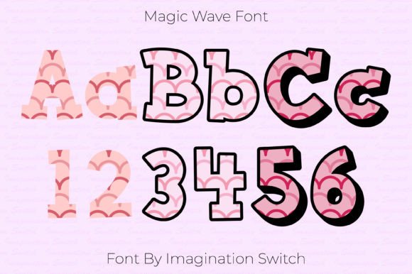 Magic Wave Font: A Visual Elixir for Editorial Design