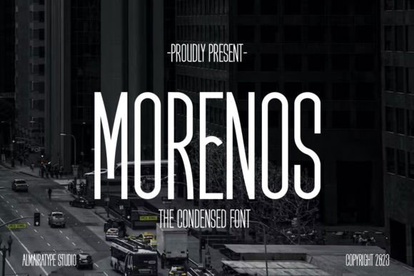 Morenos: A Modern Sans Serif for Clean Digital Branding