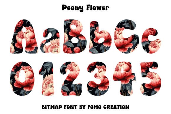Peony Flower: A Font That Adds Elegance to Your Brand