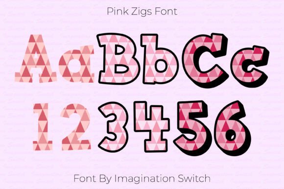 Pink Zigs: The Font That Makes Your Message Pop