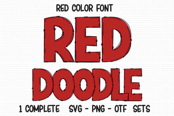 Red Alphabet: A Versatile Font for Creative Crafters