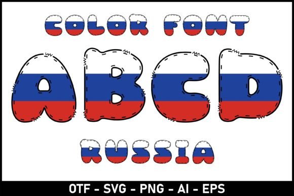 Russia: A Playful Typeface for Creative Branding