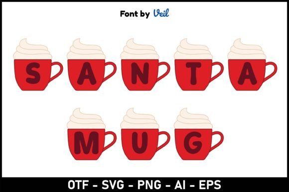Santa Mug Font Review: A Playful Typographic Choice for Branding