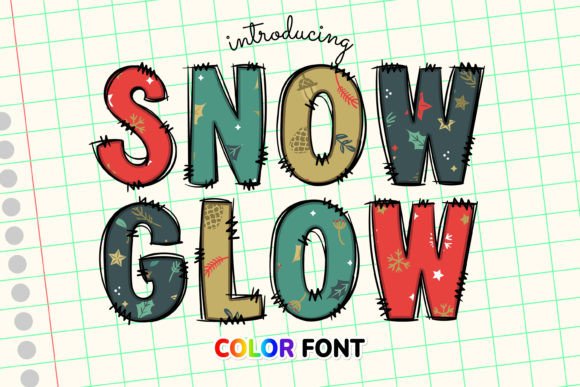 Snow Glow: A Font for Digital Elegance