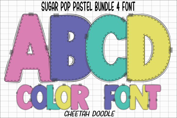 Sugar Pop Pastel Font for Handmade Creators