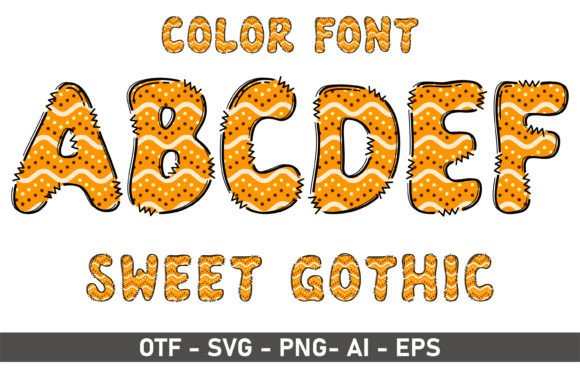 Sweet Gothic: A Playful Typeface for Creative Branding