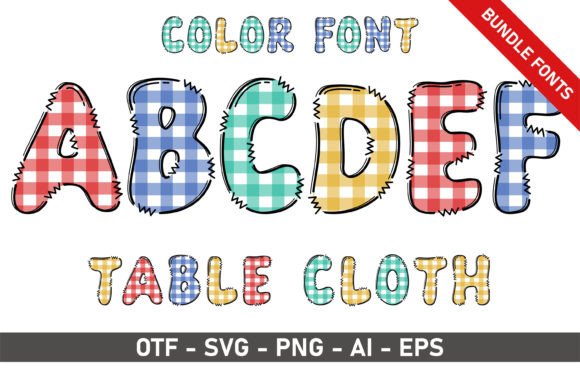 Table Cloth Bundle: A Versatile Font for Editorial Design