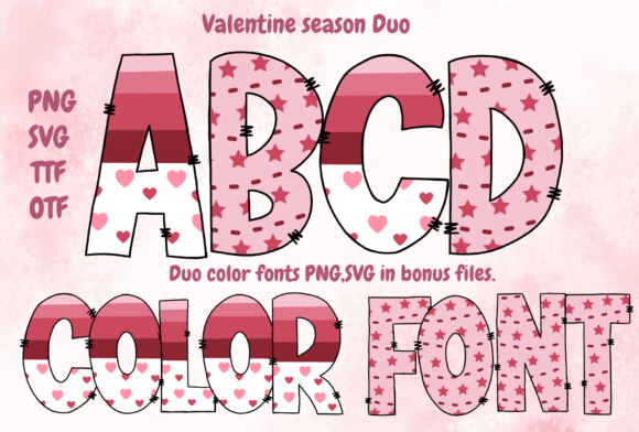 Valentine Season Duo: A Font for Love and Campaigns