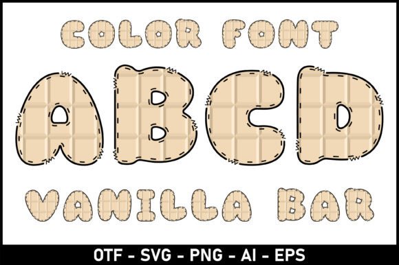 Vanilla Bar: A Font for Playful Branding and Digital Impact